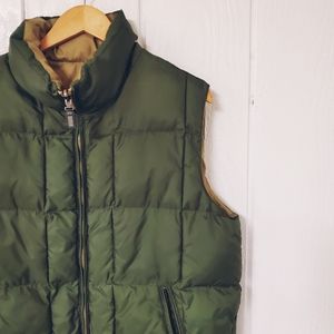 Silver Rider, puff vest, feather down, outer wear